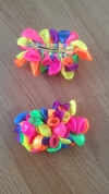 set of 2 balloon hair clips